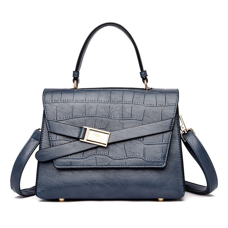 Large Capacity Leather Handbag