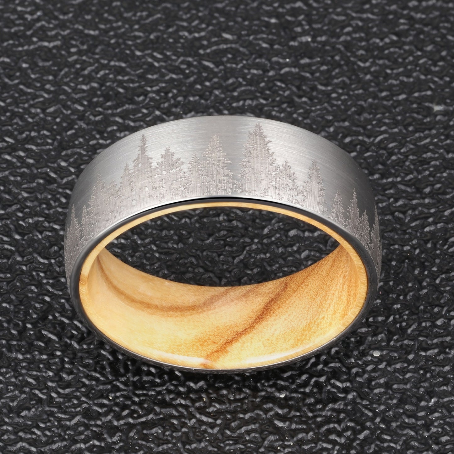 Forest Tungsten Steel Ring