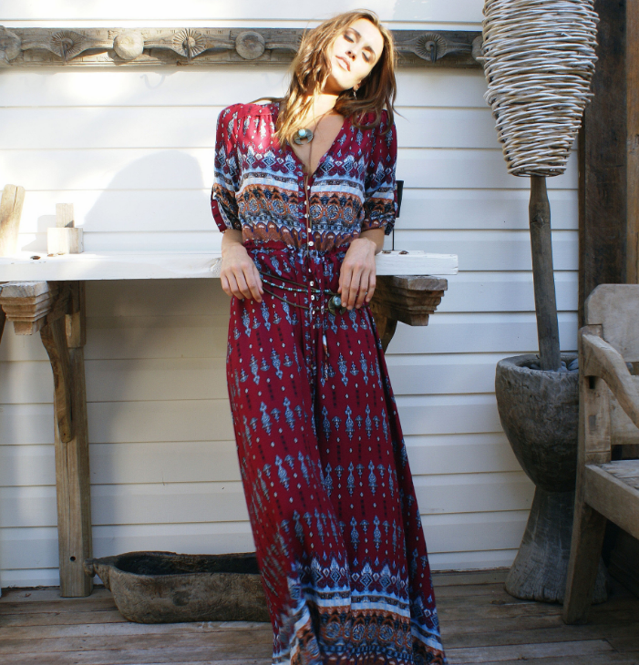 Beach Boho Maxi Dress