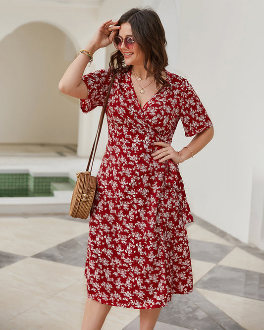 Midi Floral Dress