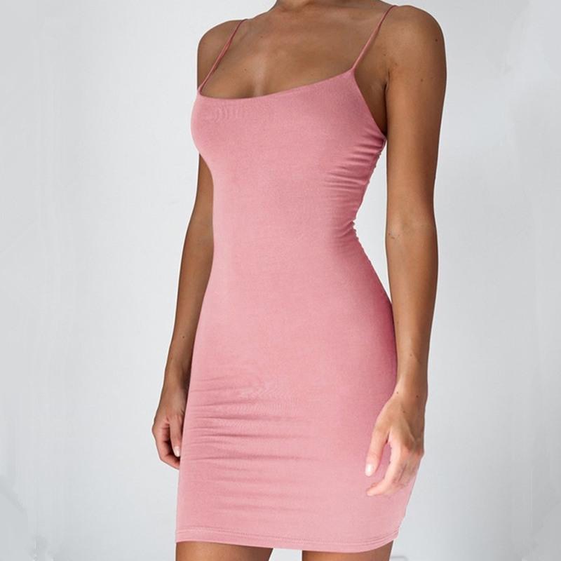 Thin Strap Cocktail Dress