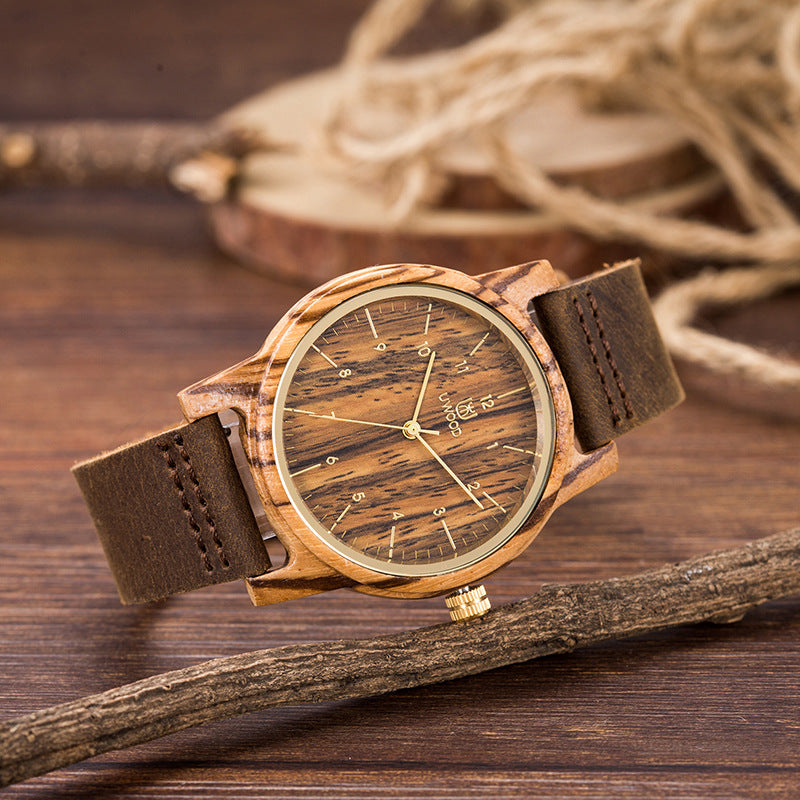 Wooden watch