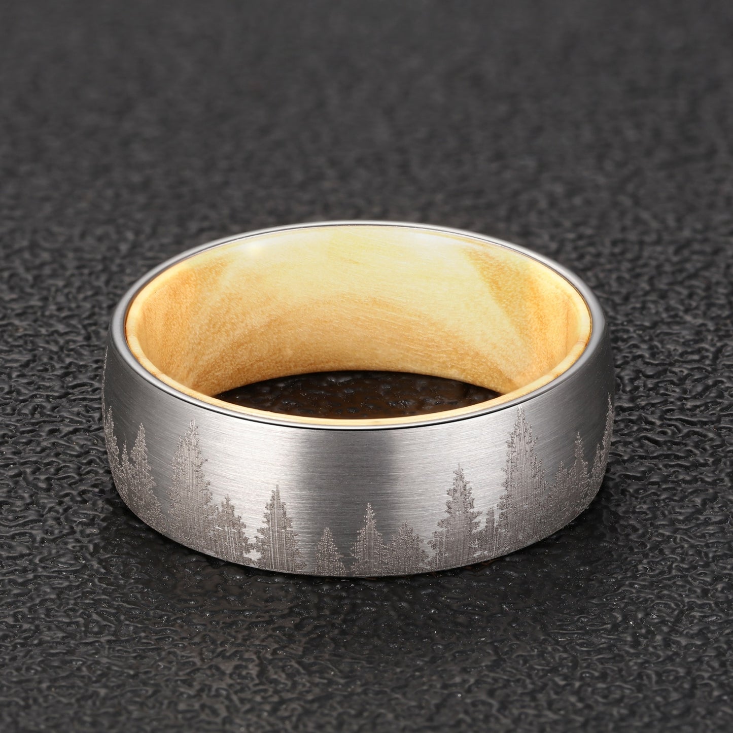 Forest Tungsten Steel Ring