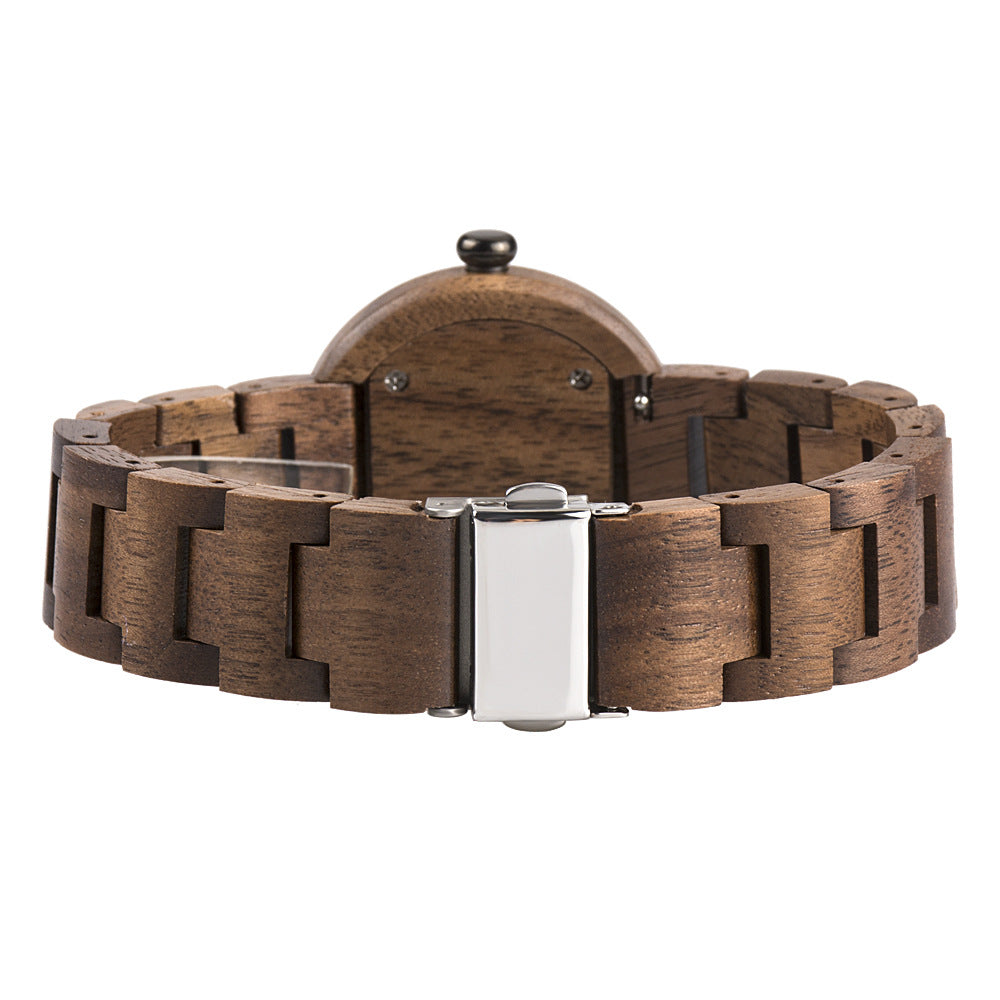 Bamboo wood watch