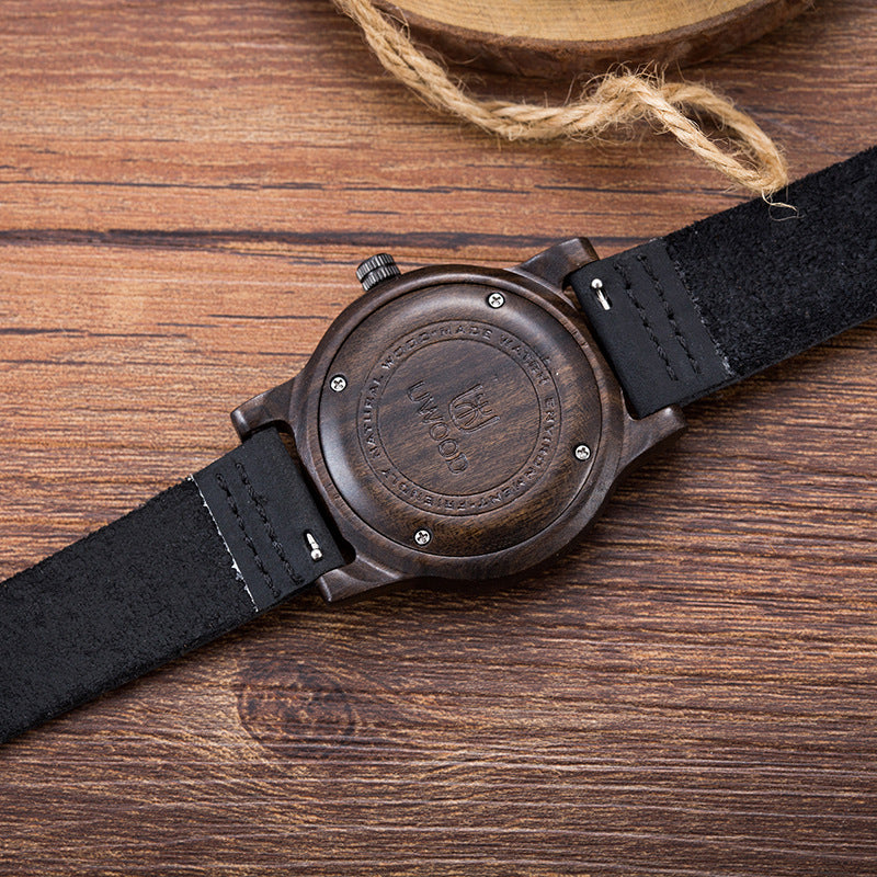 Wooden watch