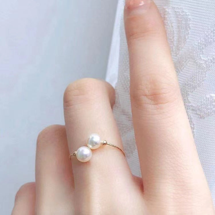 Pearl Ring Adjustable