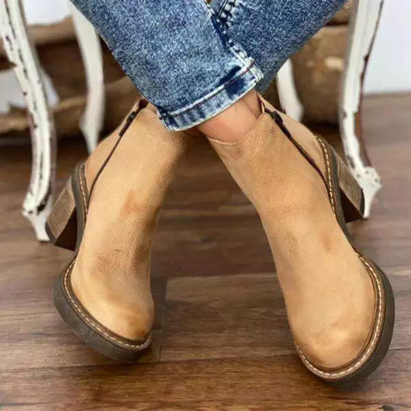 Leather Ankle Boots